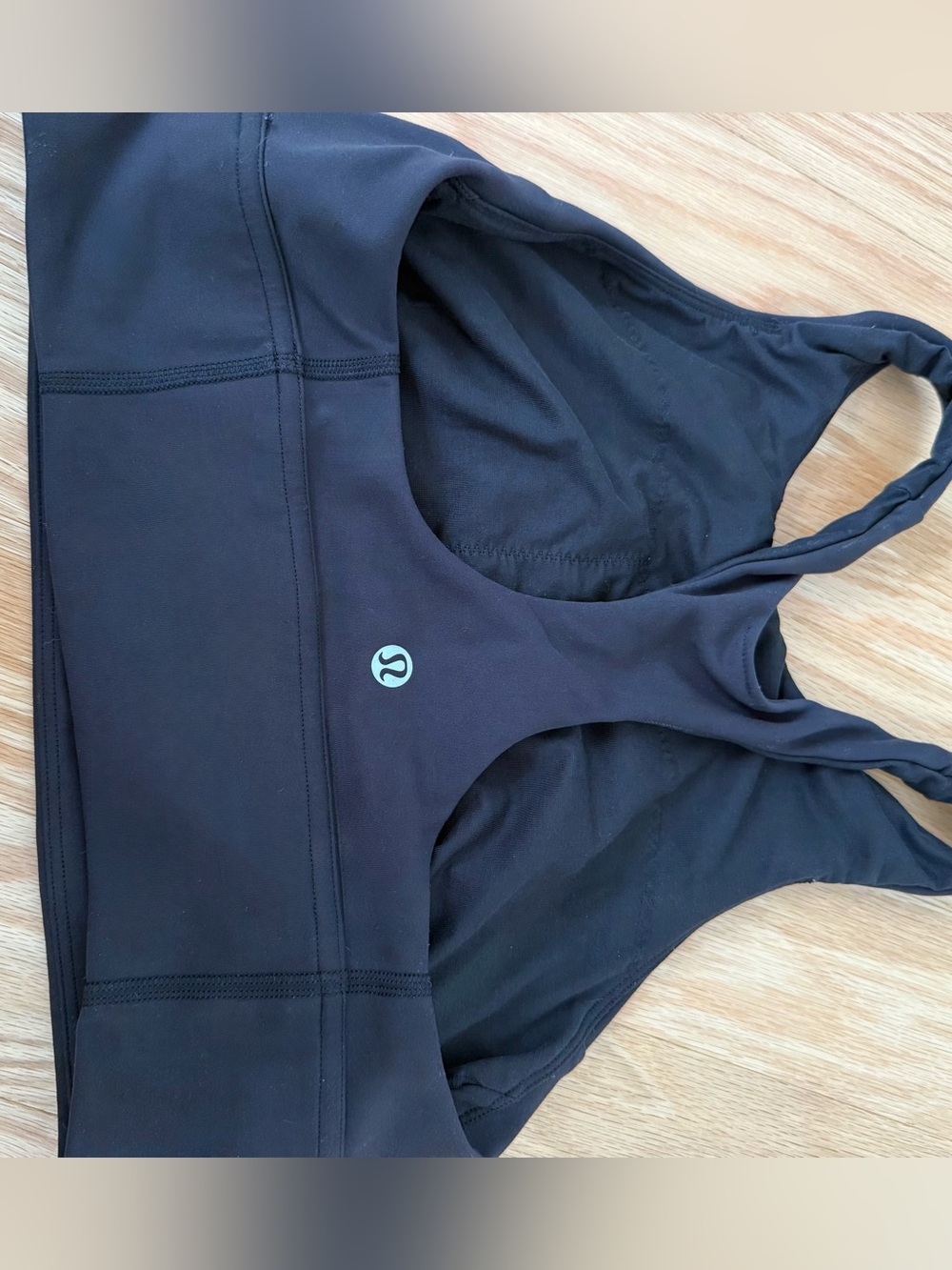 Lululemon Black Sports Bra size 8